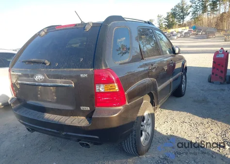 2008 Kia Sportage Ex V6 from USA, damaged, VIN KNDJF723487486379